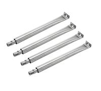 YIHAM KB861 Tube Burner Replacement Parts for Broil King Baron, Broil-Mate, Grillpro and Other Gas Grills, 15 13/16 inch x 1 1/4 inch, Stainless Steel, Set of 4