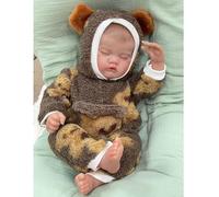 YIHANGG 50cm Reborn Baby Dolls Boy Lifelike Toddler Newborn Realistic Reborn Dolls Closed Eyes Birthday