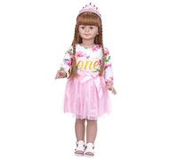YIHANGG 83CM Collection Toy Reborn Babies Dolls Full Silicone Body Standing Reborn Toddler Doll For New Year Gift Birthday Present