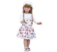YIHANGG Reborn Baby Doll Toys 32 Inch 83cm Full Vinyl Body Reborn Toddler Doll Children Play House Gift Clothing Model
