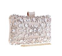 YIHANSS Bag female handmade Europe and the United States celebrity dinner bag ladies clutch heavy beading small square bag
