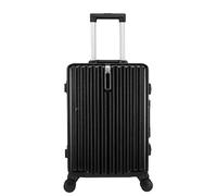 YIHANSS Business Travel Luggage Lightweight and Tough Cabin Suitcase Lightweight ABS Carry-on Hand Luggage 4 Spinner Light Suitcase (Color : Grün, Size : 22 inches)