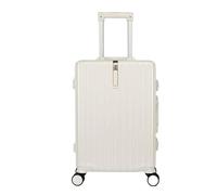 YIHANSS Business Travel Luggage Lightweight and Tough Cabin Suitcase Lightweight ABS Carry-on Hand Luggage 4 Spinner Light Suitcase (Color : Grün, Size : 22 inches)