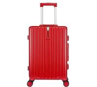 YIHANSS Business Travel Luggage Lightweight and Tough Cabin Suitcase Lightweight ABS Carry-on Hand Luggage 4 Spinner Light Suitcase (Color : Grün, Size : 22 inches)