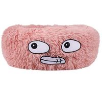 YIHANSS Calming Dog Bed Pet Bed Soft Long Plush Red Cat Bed Round Cat Bed House Round Pet Dog Bed For Small Dogs Cats Nest Winter Warm Mattress Mat For Pet (Color : C, Size : 60 * 60 * 20cm)
