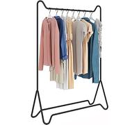 YIHANSS Coat Rack Freestanding Clothing Rack Boutiques Garment Display Stand Clothes Rail Drying Rack Hanging Hanger for Home/Retail/Black/80X40X150Cm (Gold+black 80X40X150Cm)