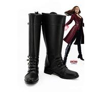 YIHANSS Cosplay Wig Hot Movie Captain America: Civil War Scarlet Witch Cosplay Boots Shoes Halloween Carnival Cosplay Boots 39