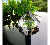 YIHANSS Crystal 65MM Diamond Crystal Decoration K9 Glass Clear Crystals Paperweight Car Ornament Wedding Decoration Gifts Photo Props Home Decor ornament