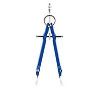 YIHANSS Drawing Compass Professional Compass Math Geometry Kit Math Precision Painting Round Metal Compass Student Stationery School Supplies Drafting Tools(Blue)