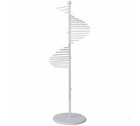 YIHANSS Floor-Standing Metal Spiral Scarf Display Stand, Pants Hanger Display Rack, 30 Non Slip Rods, for Home Clothing Store Commercial,B,170cm (C 170cm)