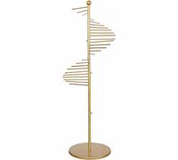 YIHANSS Floor-Standing Metal Spiral Scarf Display Stand, Pants Hanger Display Rack, 30 Non Slip Rods, for Home Clothing Store Commercial,B,170cm (C 170cm)