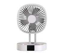 YIHANSS Folding Fan Home Student Dormitory Mini Small Fan Desktop Mute Office Table Ceiling Fan Floor Portable Portable Small Usb Mini Fan (Color : Pink)