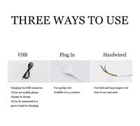 YIHANSS LED Makeup Mirror with Lights and 10x Magnification Vanity Mirror Wall Mounted Round Double Sided Vanity Magnifying with 360° Swivel Extendable Arm Ma