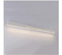 YIHANSS Light Led Acrylic Hanging Plate Bathroom Home Decor Wall Lamp (Color : Warm Light, Size : 80cm)