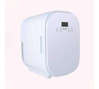 YIHANSS Mini Fridge, Small Skin Care Refrigerator with AC & DC, Single Door Compact Refrigerator for Skincare, Cosmetic, Food, Outdoor, Home, Car(Color:White) (White)