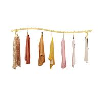 YIHANSS Modern Wall Mounted Metal Display Racks for Clothing Stores,Creative Retail Garment Rack Display Racks,Iron Drying Racks,Garment Rack Drying Racks (200cm)
