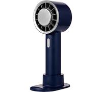 YIHANSS Portable Mini Fan, Semi-conductor Cold Compress Personal Fan, Turbo Blade Handheld Fan, Mobile Phone Holder