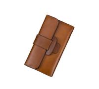 YIHANSS Retro Women's Money Clips Business Wallets Evening Bags Cowhide Card Cases Genuine Leather Coin Purses Handbags (Size : Red)