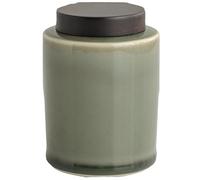 YIHANSS Tea Canister Canisters Sets for The Kitchen Vintage Chinese Style Tea Jar Celadon Small Tea Can Ceramic Food Storage Jar Chinese Style Sealed Tea Can Cookie Sugar Jar Co,