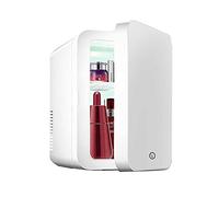 YIHANSS TEmkin Mini Fridge Portable Skincare Fridge, Mini Cosmetics Makeup Beauty Fridge, Compact Fridge 8 Liter for Bedroom, Office, Car, Dorm, Mirrored and Led Lighting Design AC/DC