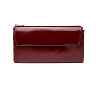 YIHANSS Women's Money Clips Wallets Card Cases Coin Purses Blocking Wallet Genuine Leather Money Organisers (Size : Red)
