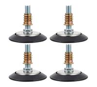 YIHANWUU Levelling Feet, Leveling Feet, 4 Pack Stainless Steel Screw Leveling Feet, Adjustableniture Legs, Officeniture Workbench Leveler