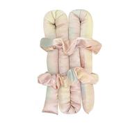YIHECWY Satin Heatless Hair Curler No Heat Curls for Long Hair Overnight with 2 Hair Silk Curls Rod HeadbandScrunchies Sleep-Friendly Damage-Free Curlers for Soft Natural Waves (Sunset)