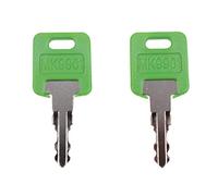 YIHETOP RV Camper Key MK9901 Compatible with FIC Code 9901 6601 Global Link Bauer Motorhome Master Green CF EF HF Codes Series (2PCS)