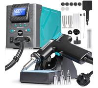 YIHUA 948D-I Desoldering Station 110W High Performance ESD-Safe with Temperature Control 380-480°C Adjustable, 3 Pre-Set Channels, °C/°F Conversion, Auto Stand-by, Sleep Mode(UK Plug)