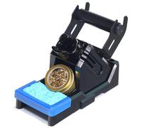 YIHUA X-2 Evolution Advanced Heat-Resistant Soldering Iron Holder & Storage System with Solder Spool Holder, Brass Wool Tip Cleaner, Cleaning Sponge, Protective Edge, 5 Integrated Tip Storage Slots