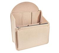 YIICOOLY Felt Backpack Organizer Insert,Purse Organizer for Men Women Backpack Rucksack Handbag Shoulder Bag Beige Size: S