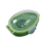 Yiida Avocado Keeper, with - Transparent Lid, Stackable Reusable Avocado Keep Fresh Container, Fit for Picnics, Going to the Gym, Working Meals, Parties, Fishing