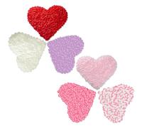 YiiHHooN Artificial Rose Petals, 2400 Pieces Rose Petals Wedding for Scattering, 6 Colours, Decorative Rose Petals, Wedding Rose Petals for Valentine's Day, Marriage Proposal Decoration