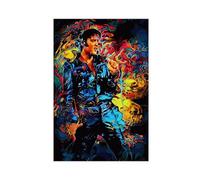 yiili Elvis Presley 68 Comeback Special Poster Canvas Poster Wall Art Decor Print Picture Paintings for Living Room Bedroom Decoration Unframe-style 12x18inch(30x45cm)