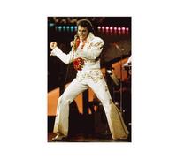 yiili Elvis Presley Concert Hawaii Poster Canvas Poster Bedroom Decor Sports Landscape Office Room Decor Gift Unframe-style 12x18inch(30x45cm)