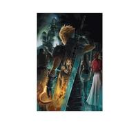 yiili Gaming Posters Final Fantasy VII Remake Posters Canvas Poster Wall Art Decor Print Picture Paintings for Living Room Bedroom Decoration Unframe-style 12x18inch(30x45cm)