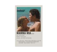 yiili Mamma Mia Vintage Movie Poster (4) Canvas Poster Bedroom Decor Sports Landscape Office Room Decor Gift Unframe-style 12x18inch(30x45cm)