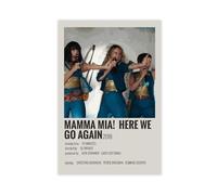 yiili Mamma Mia Vintage Movie Poster (6) Canvas Poster Bedroom Decor Sports Landscape Office Room Decor Gift Unframe-style 12x18inch(30x45cm)