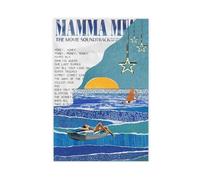 yiili Mamma Mia Vintage Movie Poster Canvas Poster Bedroom Decor Sports Landscape Office Room Decor Gift Unframe-style 12x18inch(30x45cm)
