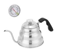 YiiMO Gooseneck Kettle, Pour Over Coffee Tea Kettle Temperature Control Hot Water 1 Liter Stove Top, Food Grade Stainless Steel Tea Pot for Home & Kitchen
