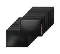 YIIOSS 40Pcs Diploma Cover 8.5''x 11'' Diploma Holder Padded Graduation Certificate Holders Certificate Covers Smooth Leather,Black