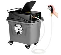 YIIQIQ 38L Dog Bath Shower System w/5Hr Runtime - Portable Outdoor Dog Washing Kit, All-Terrain Wheels & Multi-Nozzle Design for Muddy Paws -portable pressure washer cordless
