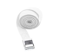 Yiiquanan Ratchet Tie Down Lashing Strap Heavy Adjustable Cargo Straps for Trucks, Trailer, Luggage, Motorcycle (White, 50mm*5m)