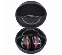 YIIWAY Hard Travel Case Compatible with Vanderfields Ear Defenders Earmuff, Case Only - Black YC80086