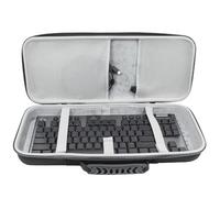 YIIWAY TKL Tenkeyless 80% 87 Key Keyboard Case, Hard Travel Case Compatible with Logitech G PRO / G413 TKL SE / G915 Lightspeed TKL/G G515 Lightspeed TKL, Case Only - Black YC85002