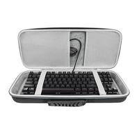 YIIWAY TKL Tenkeyless 80% 87 Key Keyboard Case, Hard Travel Case Compatible with Razer BlackWidow V3 Tenkeyless/Huntsman V3 Pro Tenkeyless/Ornata V3 Tenkeyless, Case Only - Black YC85004