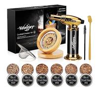 Yiiwinwy Cocktail Smoker Kit with Torch, Whiskey/Drink/Old Fashioned Smoker Kit, Wood Chips, Ideal Gifts for Men
