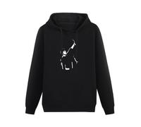 YIJIALIN Billie Joe Armstrong Green Day Rock Music Hoodies Long Sleeve Pullover Loose Hoody Sweatershirt Black S