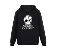 YIJIALIN Custom One Ok Rock Logo Hoodies Long Sleeve Pullover Loose Hoody Sweatershirt Black XL