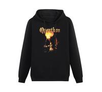 YIJIALIN Quorthon 'Hail The Hordes' Hooded - Bathory Hoodies Men's Pullover Sweatershirt Black XL